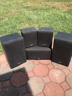Zenith surround speaker set