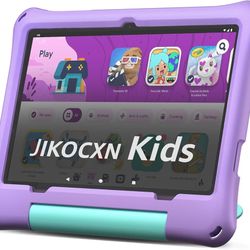 Brand New 10 Inch Kids Android Tablet with Protective Case – Purple, Parental Control