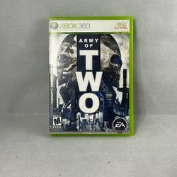 Xbox 360 Army Of Two No Manual