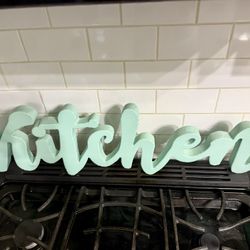 Nice Aesthetic Kitchen Wall Sign