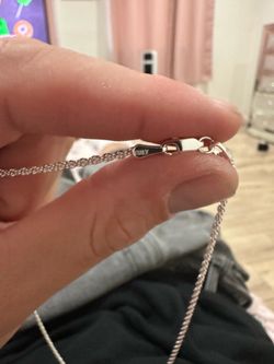 Sterling Silver Italy Chain Necklace