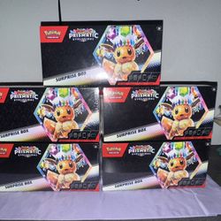 Pokémon Prismatic Evolutions Surprise Box 