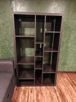 Asymmetrical Kallax IKEA Shelving Unit