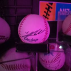 Signed Baseball 