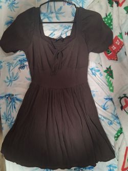 brown dress