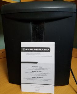 Durabrand cross-cut paper shredder