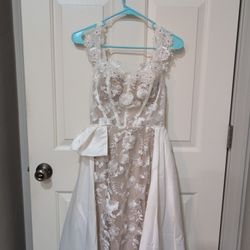 Party Dress White, Size xs