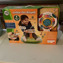 New In The Box ,Leap Frog Letter Go Round $30.00 
