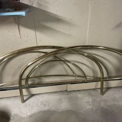 Queen Brass Head And Foot Board 