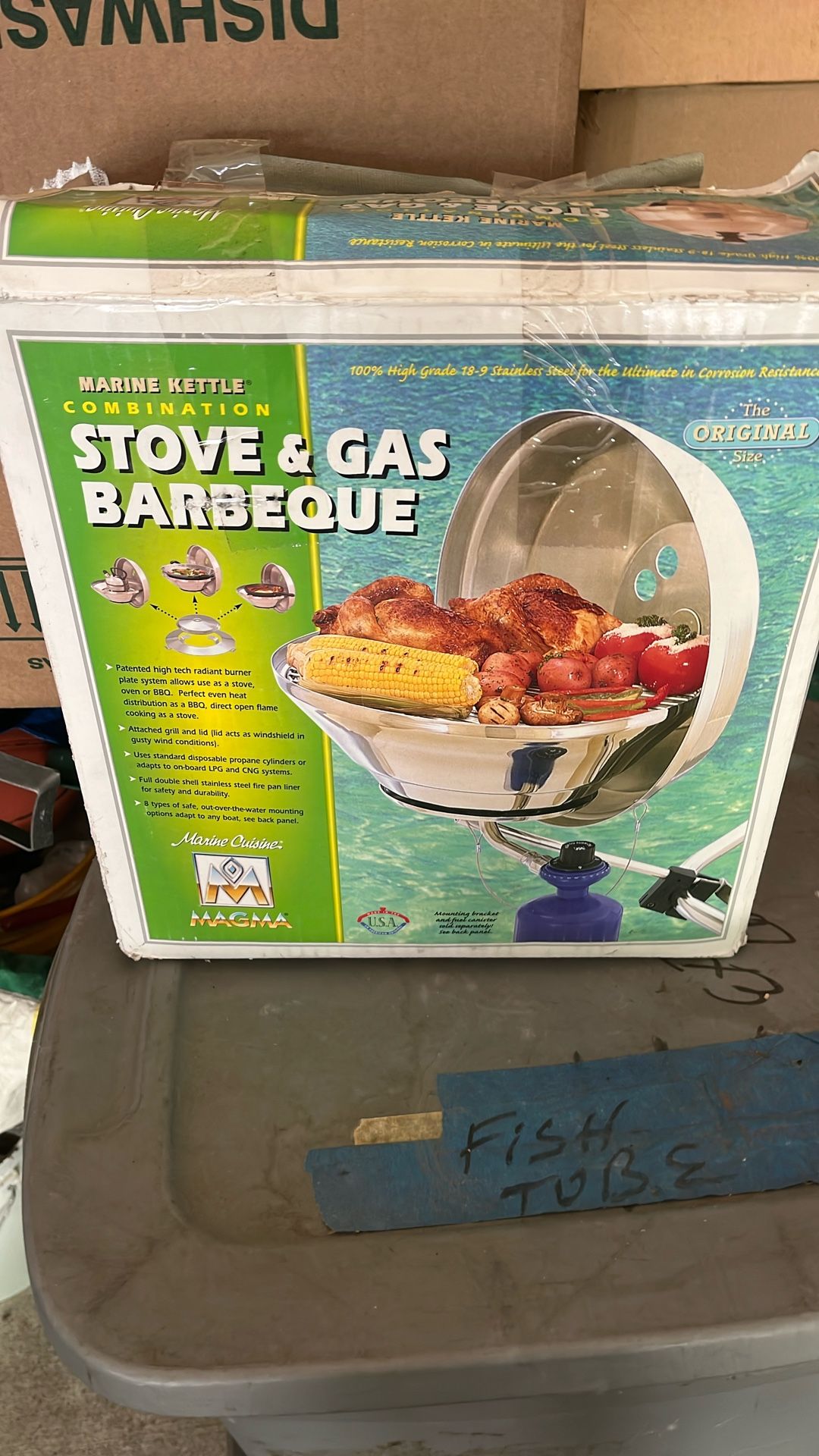 Magna Boat Stove And BBQ Grill