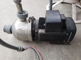 Grundfos Stainless Steel High Head Pump 