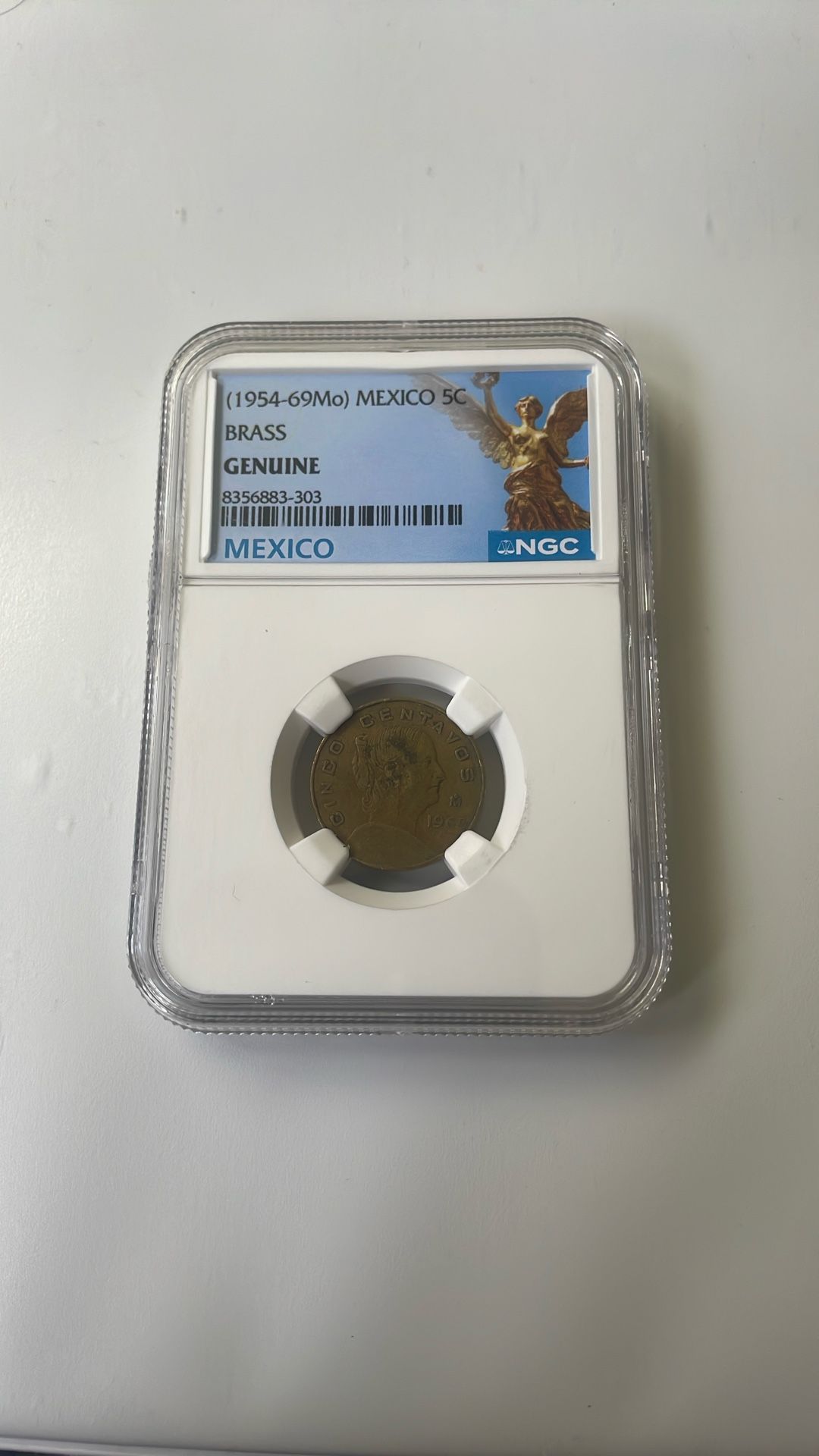 1964 Mexico 5cents Centavos