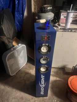 A good Bud Light speaker works perfectly