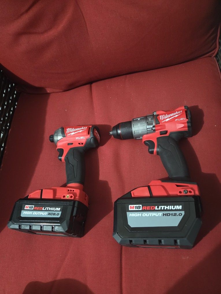 Milwaukee M18 Power Tools And 2 Milwaukee M18 Batteries For Sale