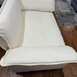 Oversized Chenille Chair