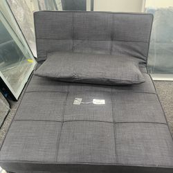 Sofa Bed, 4 in 1 Multi-Function Folding Ottoman Breathable Linen Couch Bed with Adjustable Backrest