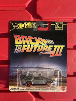 Hot Wheels Premium Back to the Future III Time Machine 50's Version HXD99