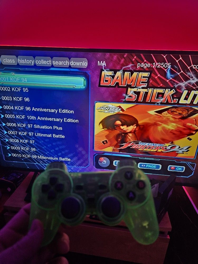 retro gaming console