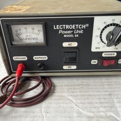 Lectrotech Power Unit / Etching Power Supply