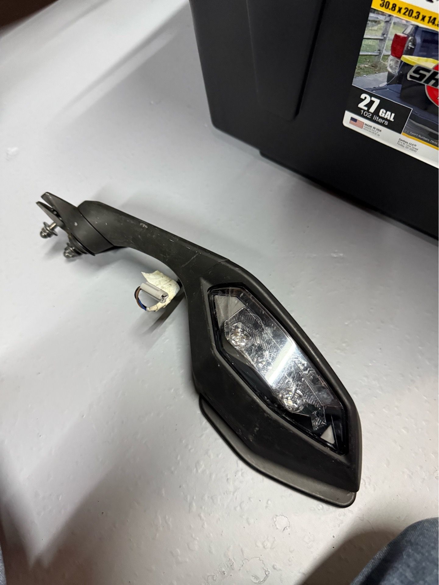 Yamaha r1 left mirror