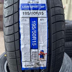 195/50/15 Leao Tires Set