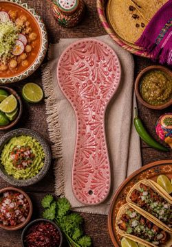 Talavera spoon rest
