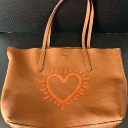 RARE 🔥 COACH Keith Haring Brown Shoulder Bag With Flaw