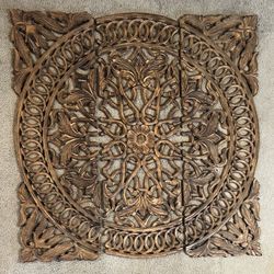 Wooden Carved Wall Art