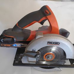 Ridgid Cordless Saw 