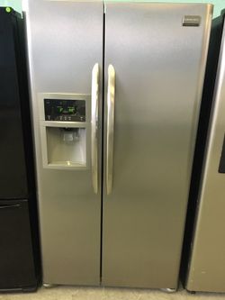 Frigidaire Stainless side by side refrigerator