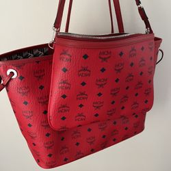 MCM Medium Liz Reversible Shopper W/ Dust Bag