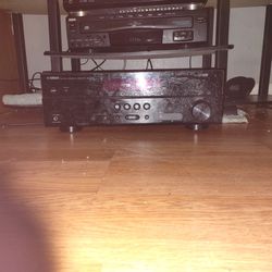 **VINTAGE** Yamaha Receiver & 2 Pioneer 15" Speakers *PLUS* 1 12" Kenwood with Mid & tweeter Built In Box(Last Picture)