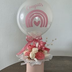 Gift Candle Flower Box - Free Shipping