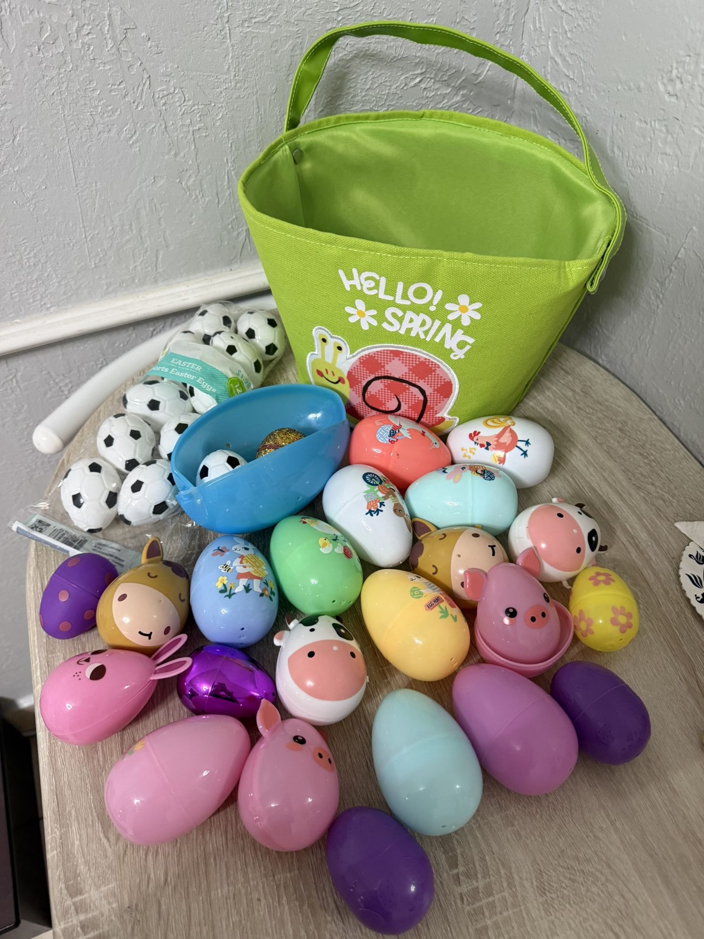 Kids Easter Basket With Eggs 🪺