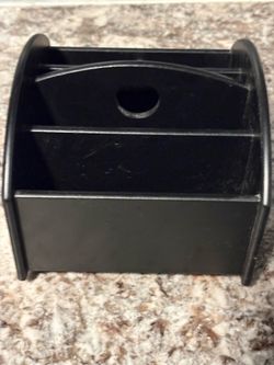 Selling black organizer / caddy for office, desk or nightstand