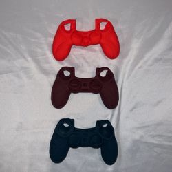 PS4 Controller Skins 3 Pack - PlayVital Anti-slip