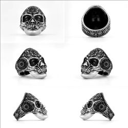 Men's skull ring