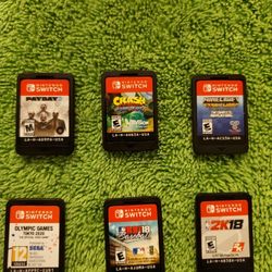 NINTENDO SWITCH  GAMES 