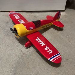 Die Cast Metal Airplane Bank 
