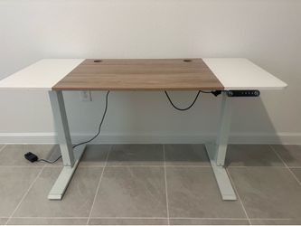 Electric standing desk
