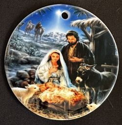 3” Ceramic Ornaments