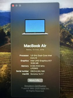 MacBook Air Retina Air 2019