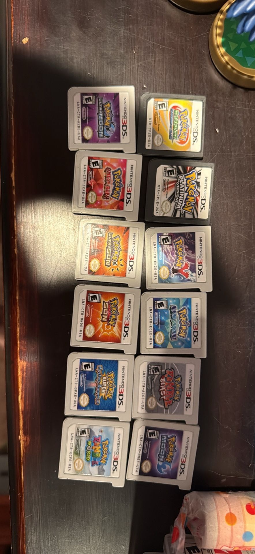 Selling 3DS and DS Pokémon Games