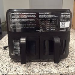Chefman Air Fryer With Dual Windows 