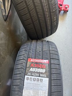 245/40R19 Tires