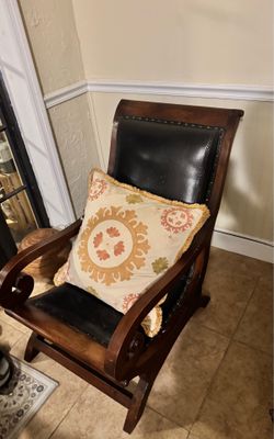 Leather Plantation Chair