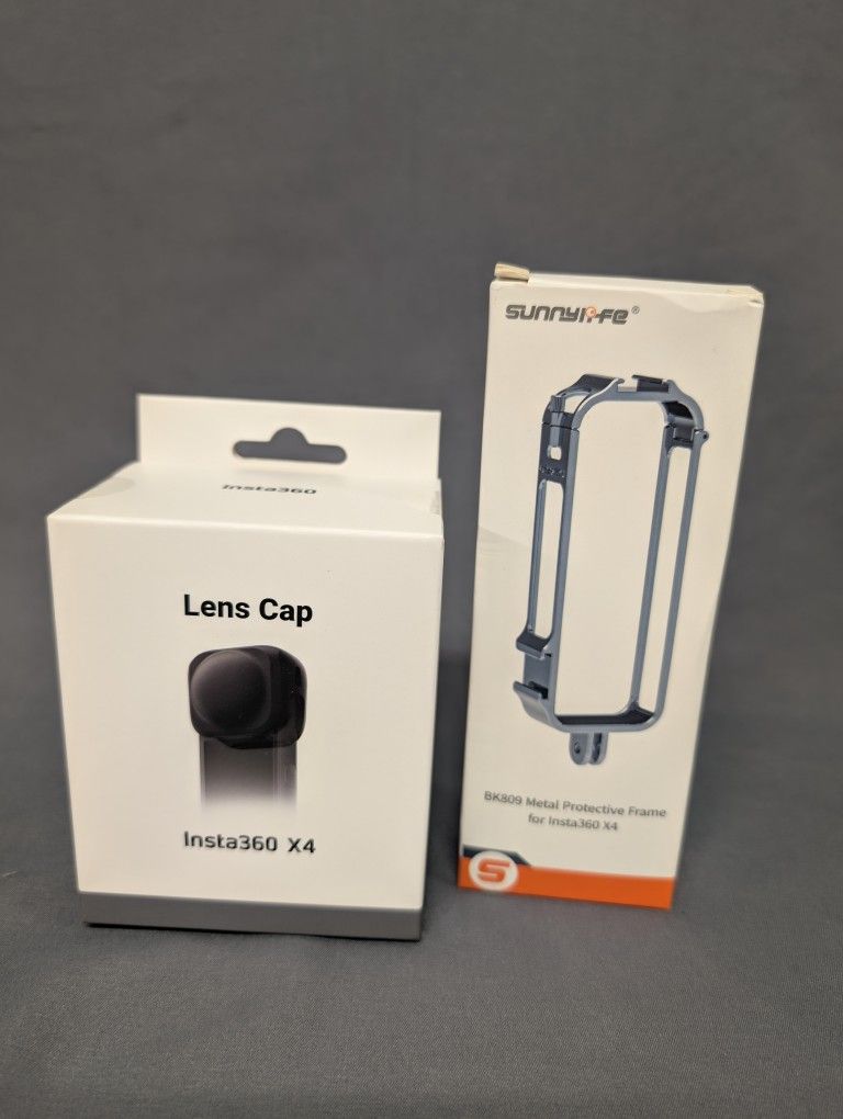 Insta360 X4 Rugged Frame and Lens Cover/Protector - NEW