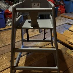 Gray Baby High Chair