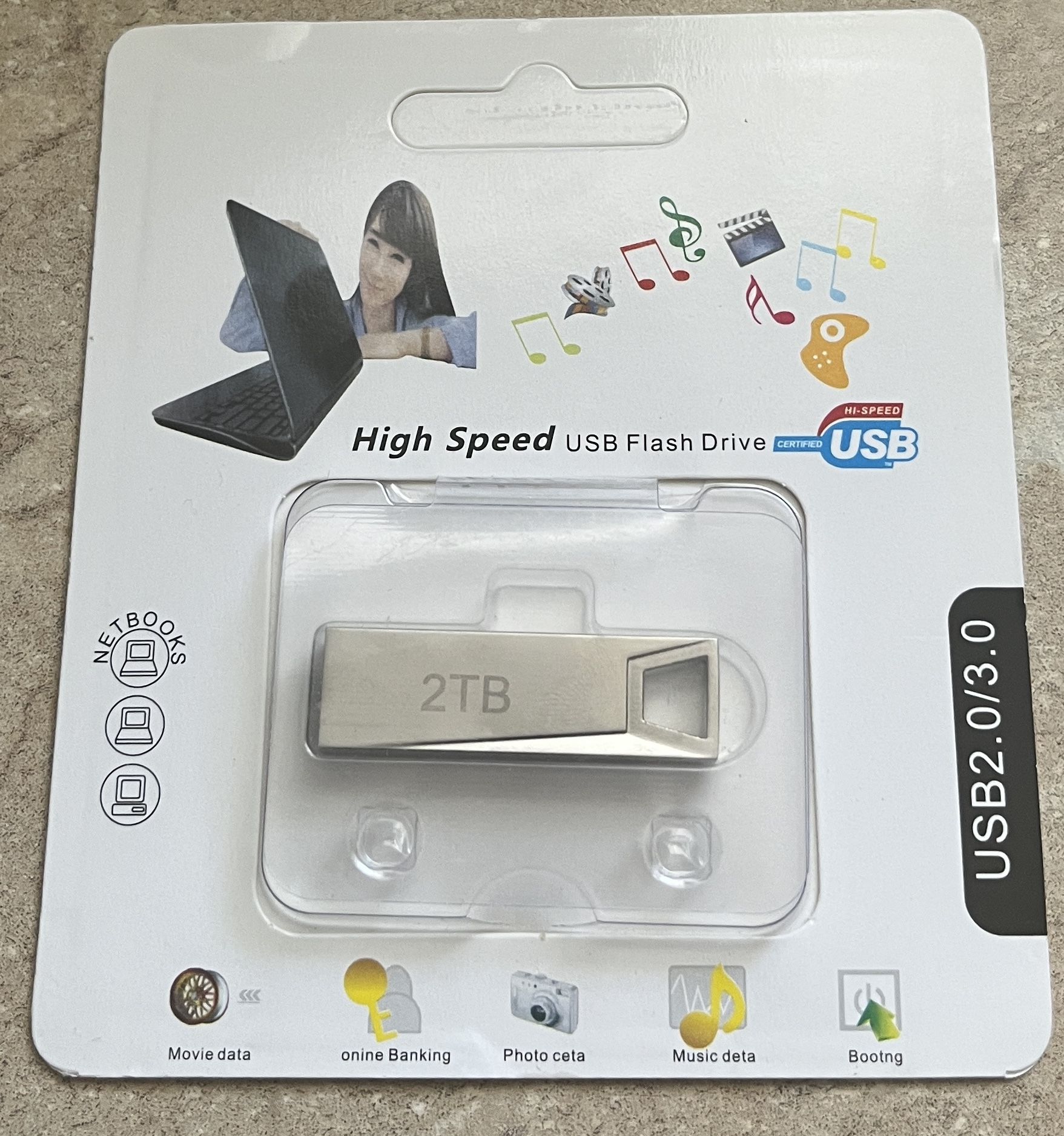 2TB flash drive