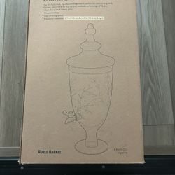 Apothecary Glass Drink Dispenser